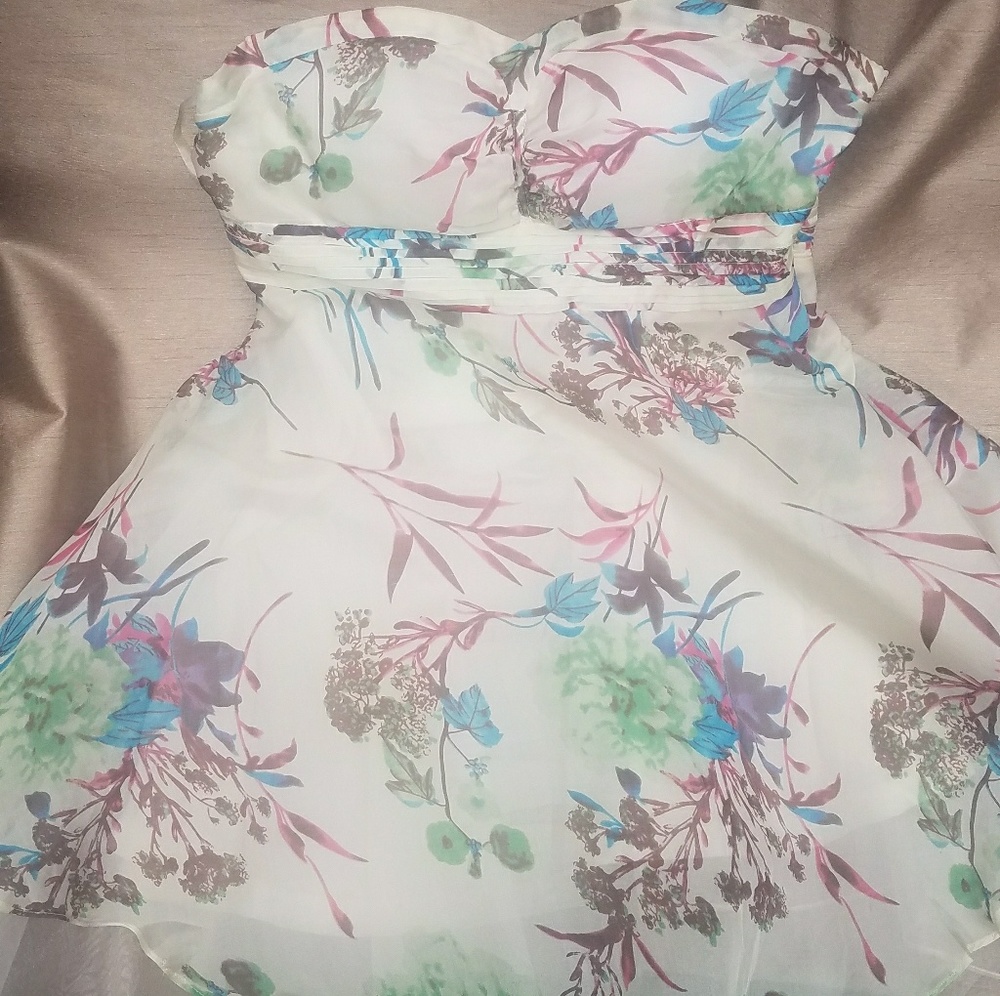 👚Minuet Floaty Strapless Dress👚