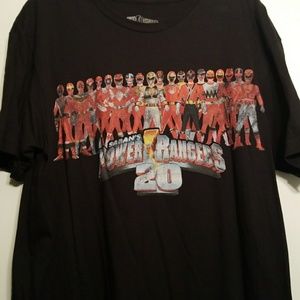 Sabans power rangers special edition t shirt new