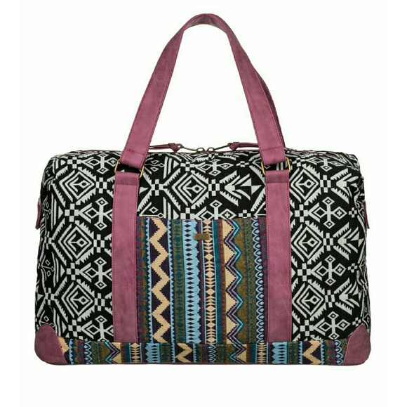 Roxy Handbags - Tribal Print Weekender