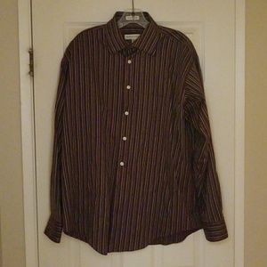 Pronto Uomo mens large button down shirt.