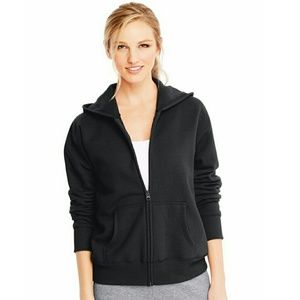 Hanes Full Zip Hoodie, Comfort Blend, Soft Sweats