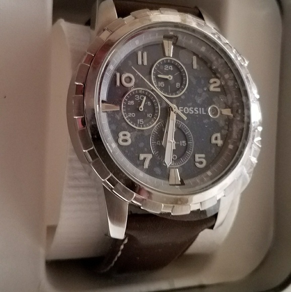 Fossil Mens Dean Chronograph Fs522 