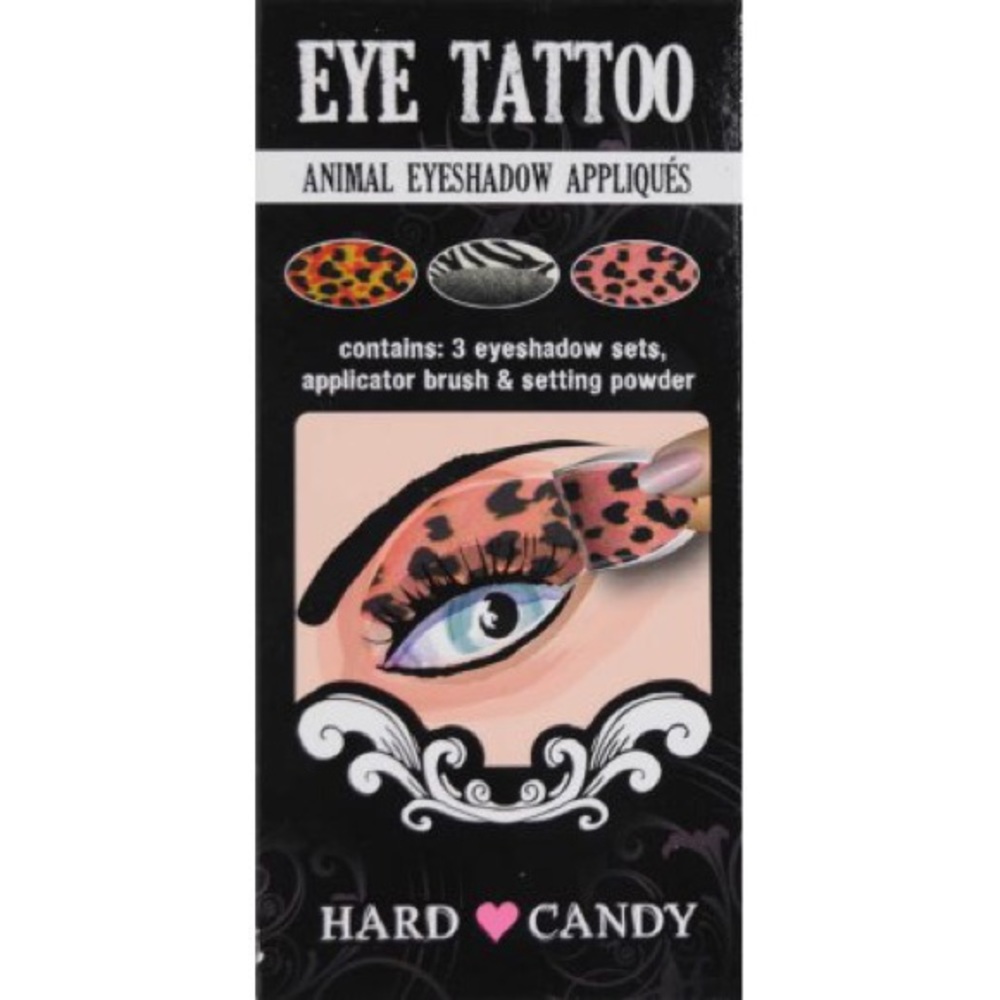 Hard Card Eye Tattoo Exotic Eyeshadow Appliqués