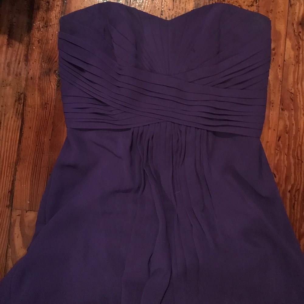 Purple Bridesmaid Dress