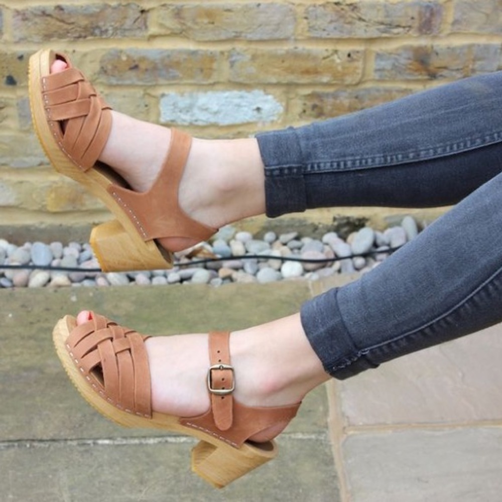 NEW! Authentic Congac Moheda Betty Clog Sandal 38