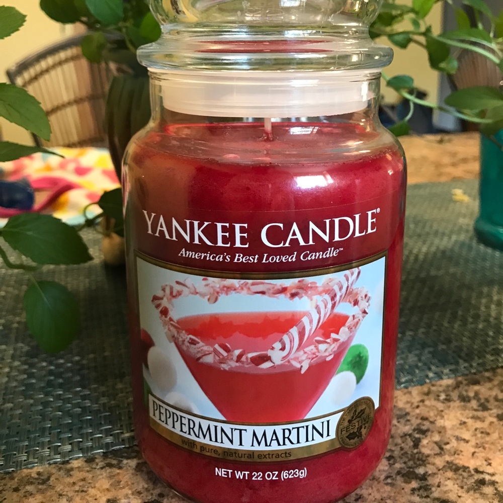Yankee Candle Peppermint Martini 22oz Jar