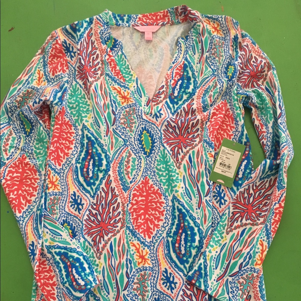 Odette Tunic NWT XS Let Minnow