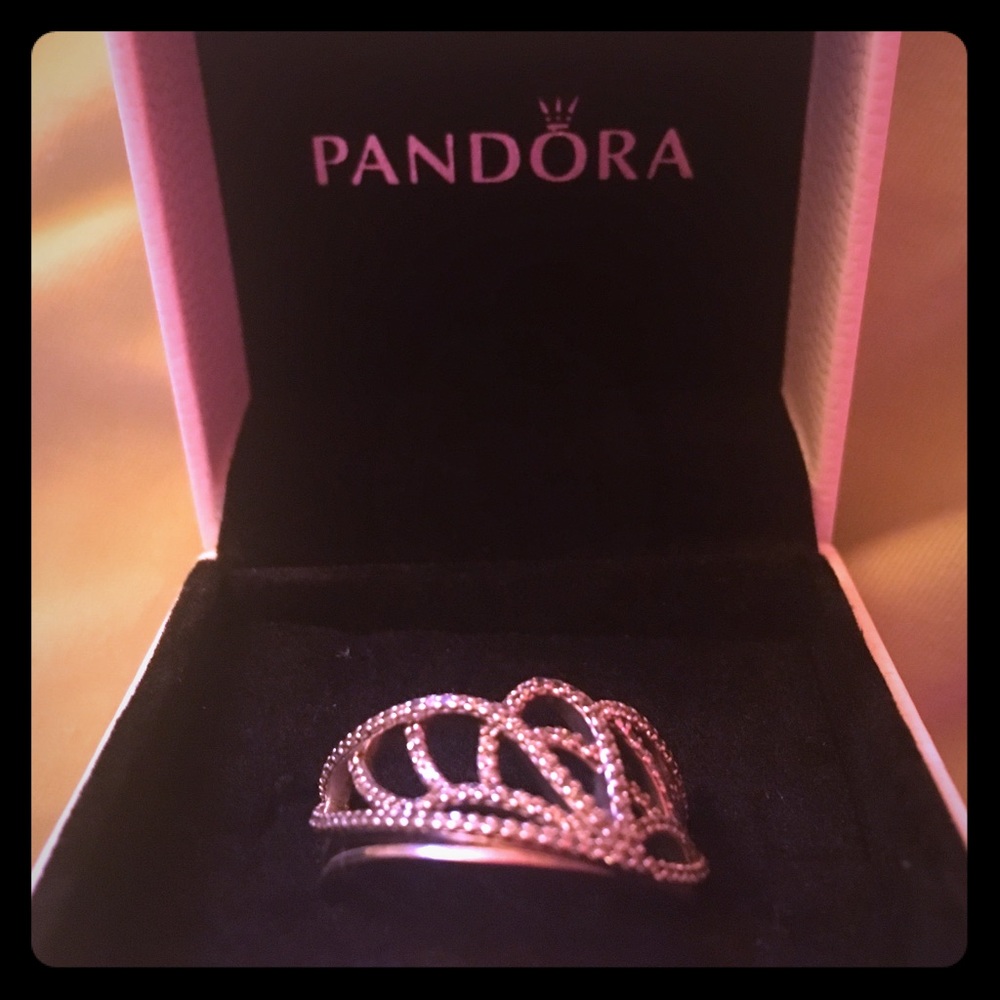 Pandora butterfly wing ring