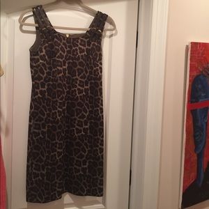 Leopard print Michael Kors dress