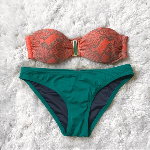 Victoria's Secret Other - {Vix} Bandeau Top & Victoria’s  Secret bottom Set