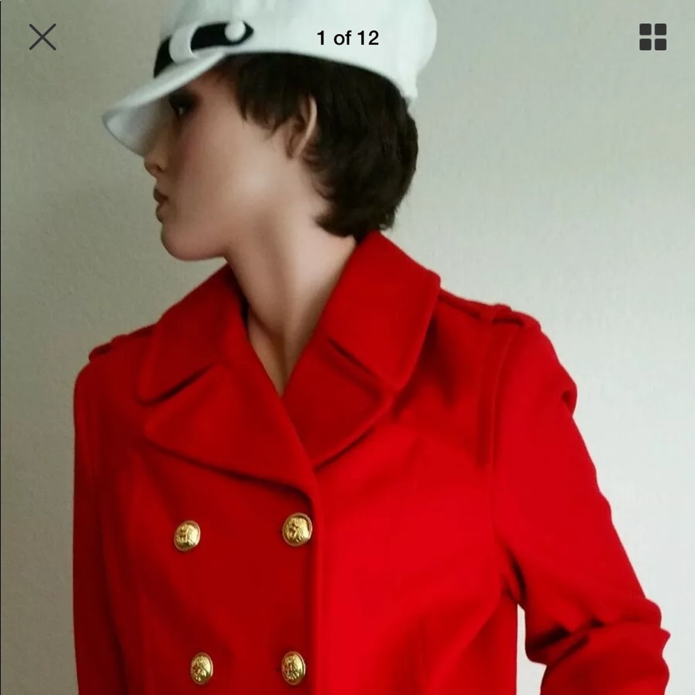Red hot gorgeous winter coat