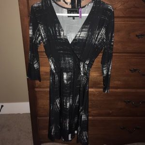 EUC Leota Faux Wrap Dress - size S
