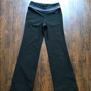 Nike Black Women Yoga Pants - Leggings