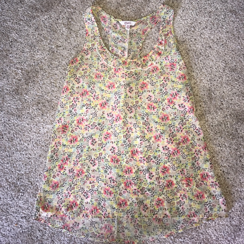 Extra small candies tank