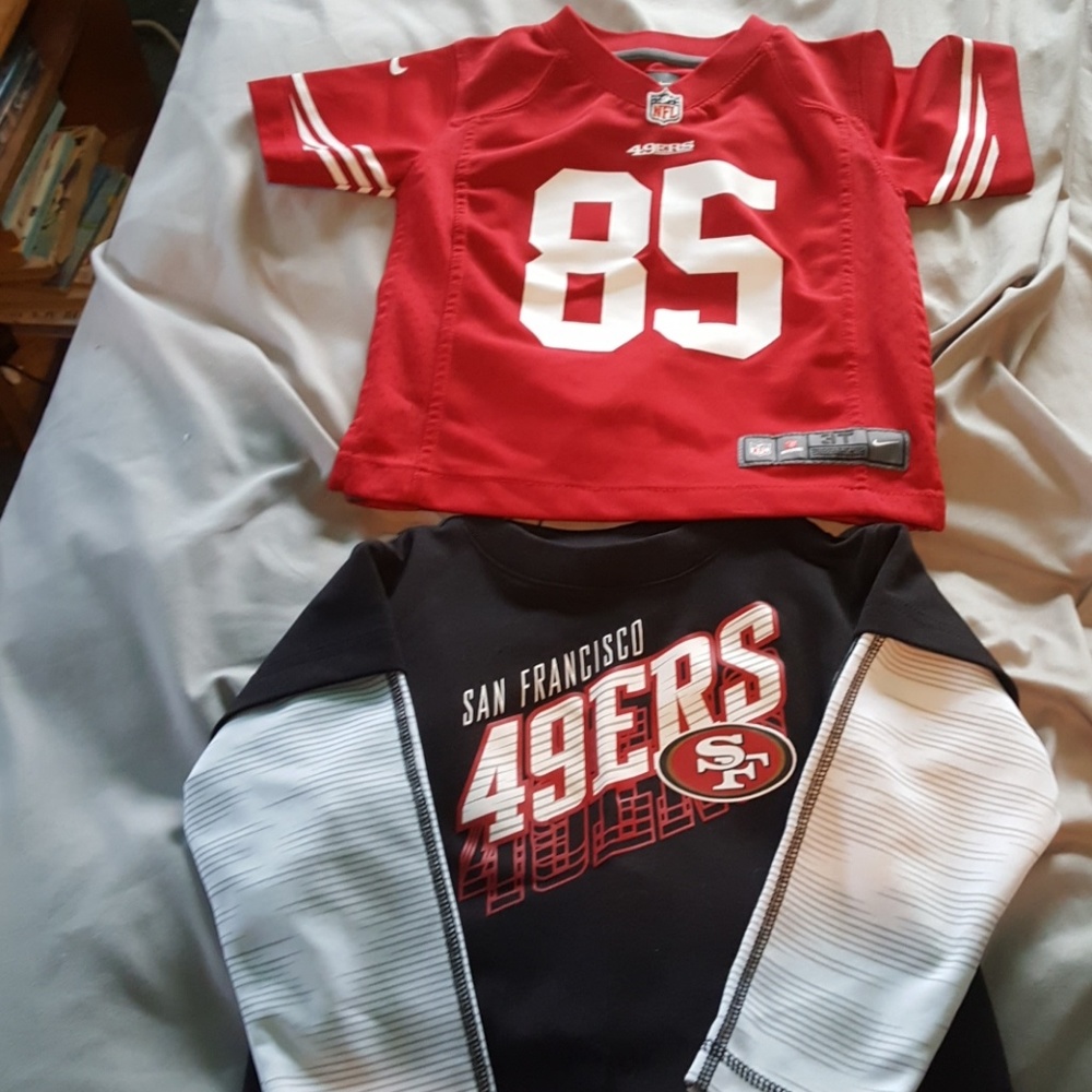 NFL jersey and shirt
