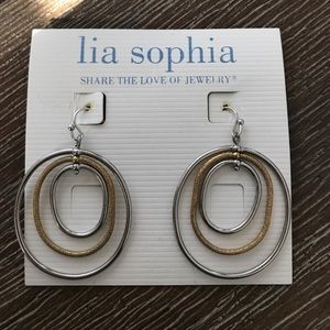 Lia Sophia hoop earrings