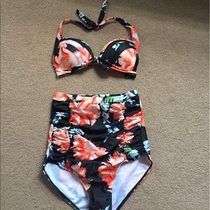 2 piece swim suit