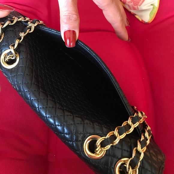 Quilted Lamb Skin Bally Bag 100% Authentic - Picture 7 of 8