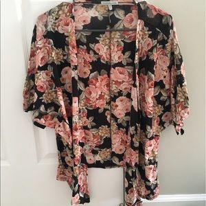 Floral kimono