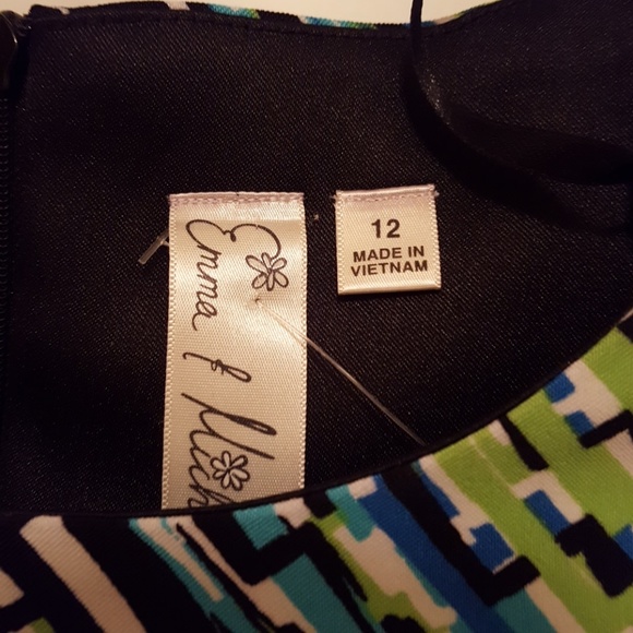 NWT Multiprint Dress - Picture 5 of 5