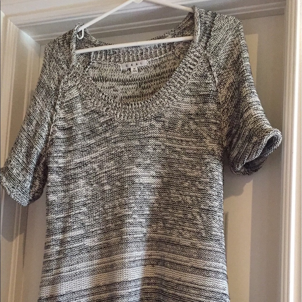 Cabi short sleeve sweater