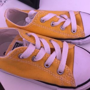 WORN ONCE kids converse
