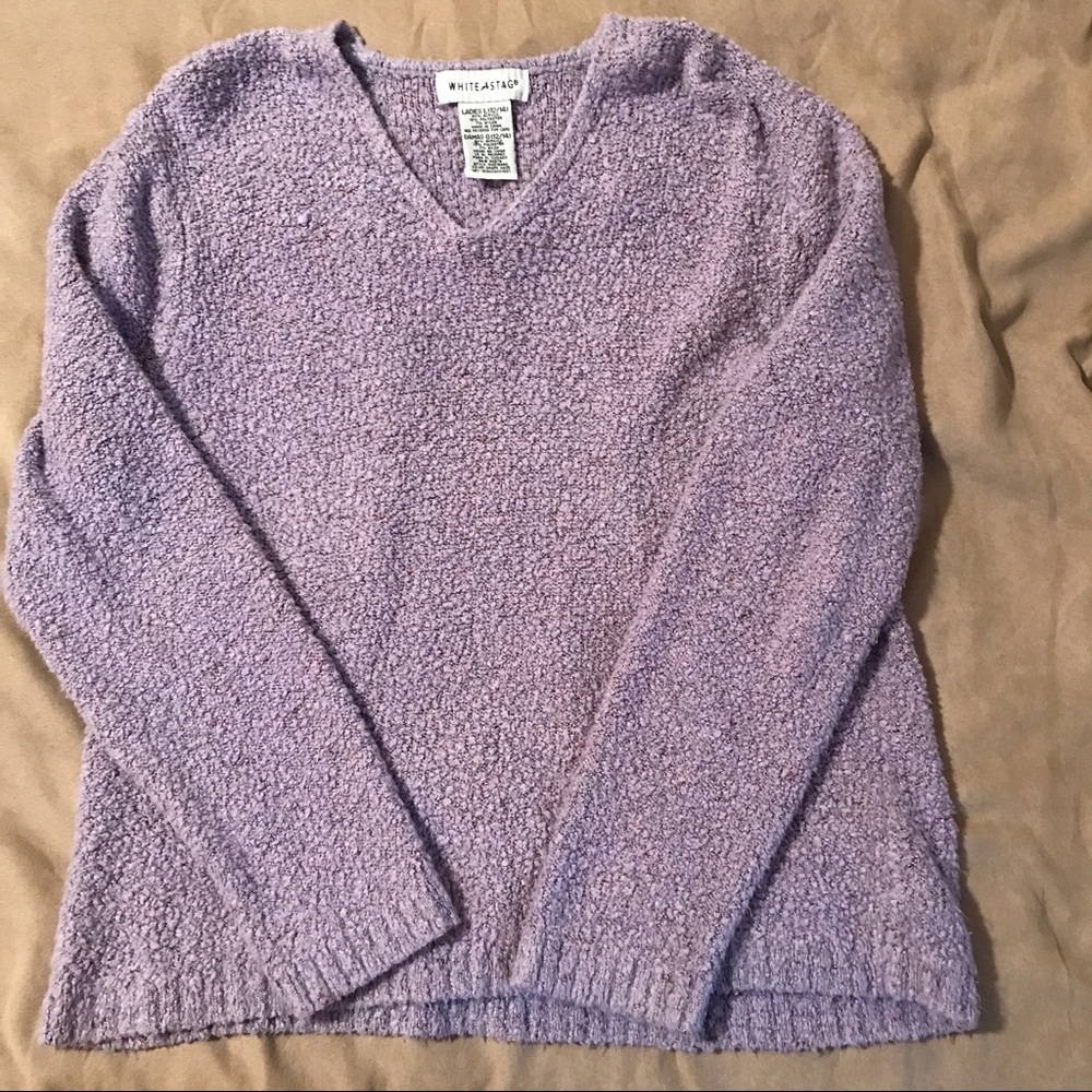 Purple sweater