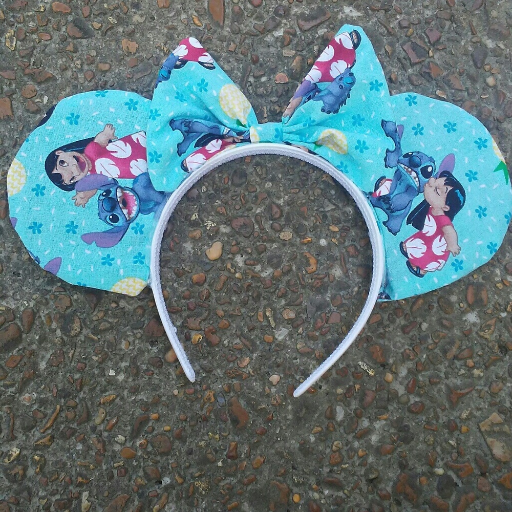 Custom Made Mouse Ears Lilo and Stitch Inspired