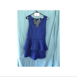 Charlotte Russe Blue romper