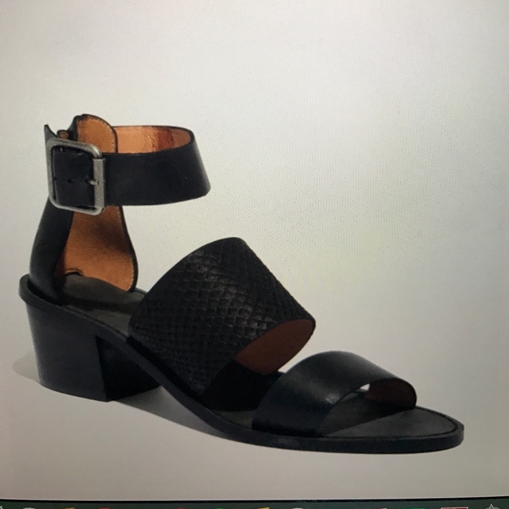 ISO Madewell Warren sandal in black