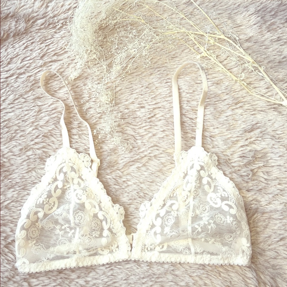 Lace Unlined Bra