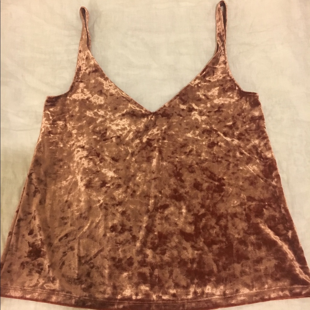 H&M Rose Gold Tank Top