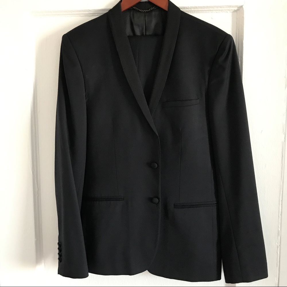 Dark blue tuxedo