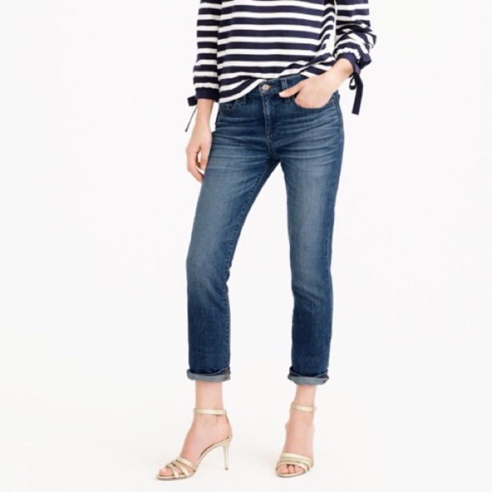 J. Crew Slim Boyfriend Jean in Wakefield Wash