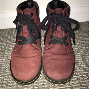 Doc Martin Deep Red High Tops