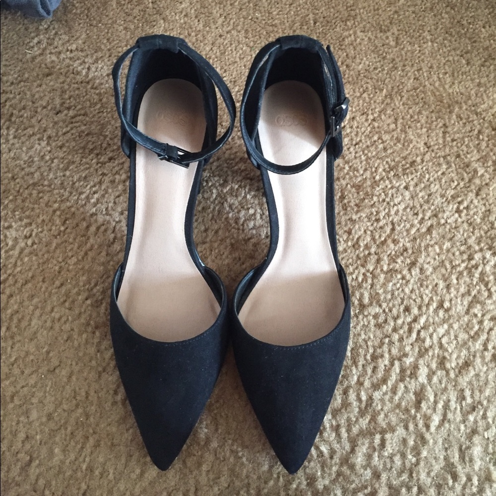 Asos Black pointy heels - 9