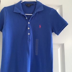 NWOT Ralph Lauren Knit Polo Dress, Size Small