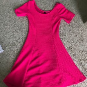 Hot pink summer dress