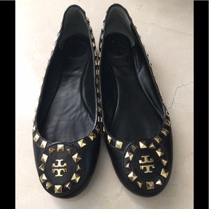 Tory Burch Studded Flats 'Dale' Size 6.5