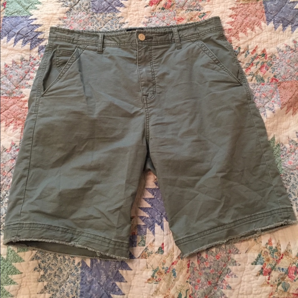 CPO flat front shorts
