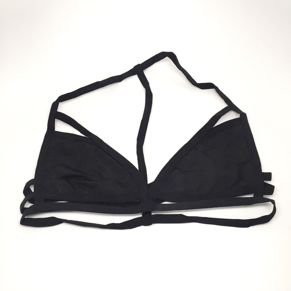 Spaghetti Strap Halter V-Neck Bra - Picture 4 of 5