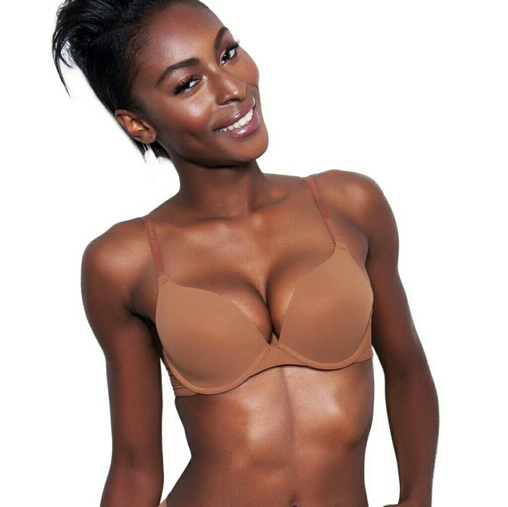 Nubian Skin Essential T shirt bra in Cinnamon