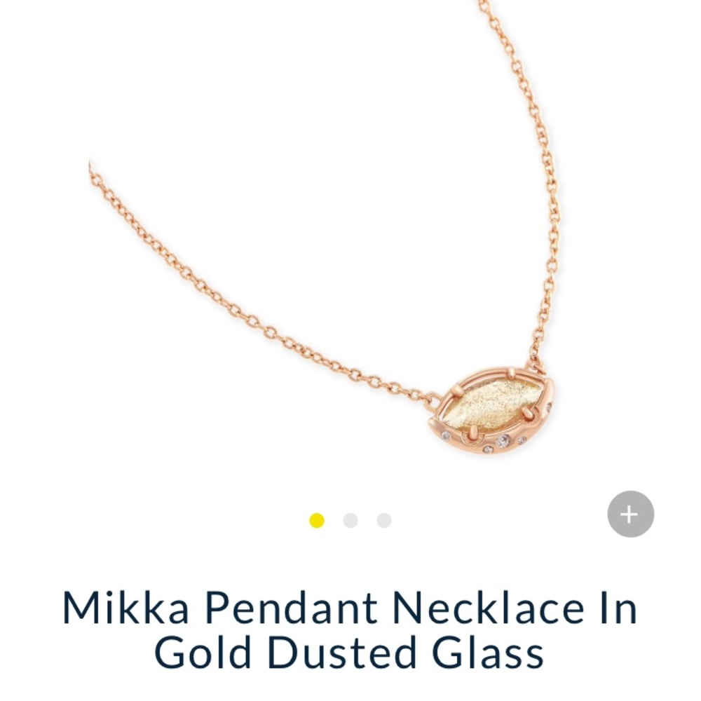 Mikka in Rose Gold and Gold Dusted Glass
