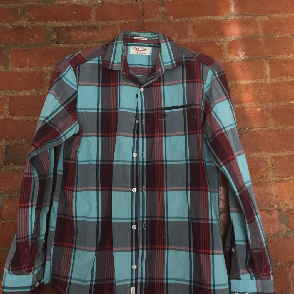 Penguin heritage slim fit button down