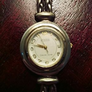 Sterling Silver Bracelet Watch