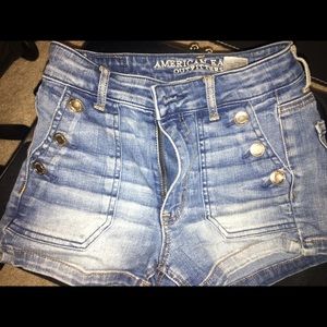 American Eagle high waisted shorts