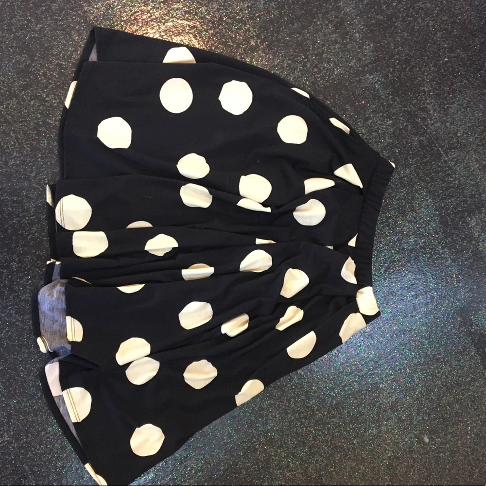 Lularoe Madison skirt polka dot rockabilly pinup