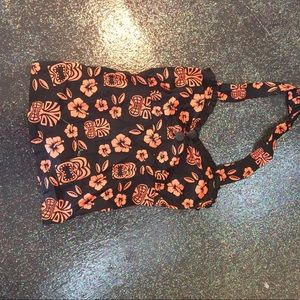 Sourpuss tiki rockabilly psychobilly pinup halter