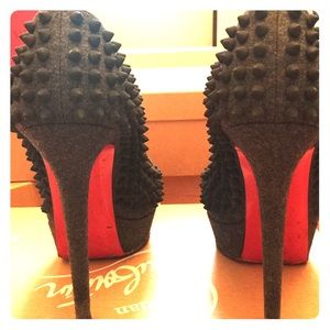 Christian Loubiton woman's Bianca spikes 140mm