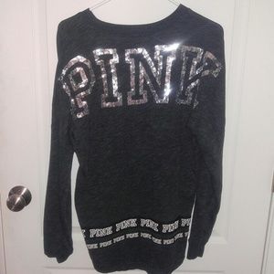 🔆SOLD sale VS PINK Bling soft long sleeve